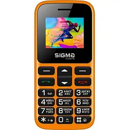 Мобільний телефон Sigma Comfort 50 HIT2020 Оrange (4827798120934)