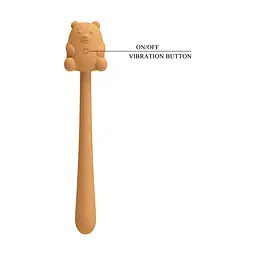 Вібратор Pretty Love Cute Bear Light Brown, 7 vibration functions - мініатюра 10