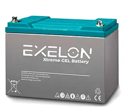 Акумуляторна батарея GEL EXELON 20012 12 В 200 А·год - мініатюра 1