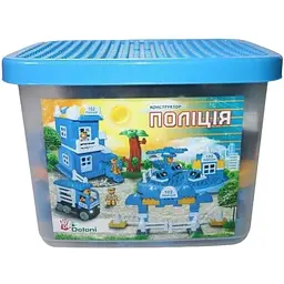 Конструктор АЗС 242 деталі у боксі Фламінго 013888/07