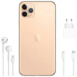 Смартфон iPhone 11 Pro Max 64GB Model A2218 Grade A Seller Refurbished Gold - мініатюра 4