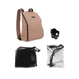 Коляска прогулянкова MoMi Andrea Light Brown (WOSP00067) - мініатюра 8