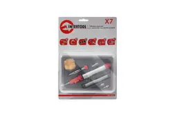 Паяльник мікропальник газовий для паяння та різання з аксесуарами Intertool GB-0005 12 мл 1300°C (у наборі 7 предметів) - мініатюра 4