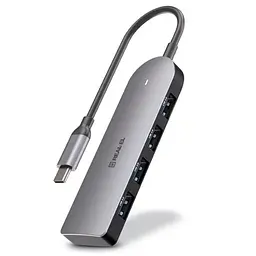 USB-хаб Real-el CQ-415 USB Type-C 4-в-1 - миниатюра 10