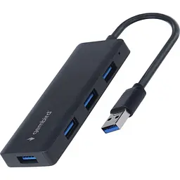 USB-Хаб Gembird UHB-U3P4-03 на 4 порти USB 3.1 (UHB-U3P4-03)