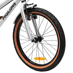 Дитячий велосипед Miqilong ST 20" срібний - мініатюра 7