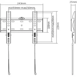 Кронштейн Gembird WM-42F-01 - миниатюра 2