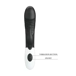 Вібратор - Pretty Love Rasmussen Dual Vibrator Black - мініатюра 10