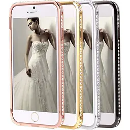 Бампер Shengo SG03 Metal Bumper iPhone 6/6s Black - мініатюра 4