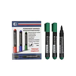 Маркер зелений COLOR-IT 8004(Green) Diamont "C" в упаковці 12 шт