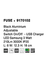 Світильник Nova Luce FUSE 9170102 - мініатюра 9
