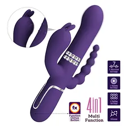 Вібратор PRETTY LOVE Cammy Dark Purple, Twinkled Tenderness PRETTY LOVE BW-500036-2 101622 - мініатюра 11