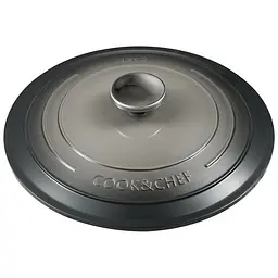Каструля з кришкою Bergner Excalibur BG-36102-GY 28 см 6.5 л сіра - мініатюра 4