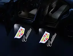 Картридж-вставка логотипу Cadillac №544 на двері 1 шт. - мініатюра 2