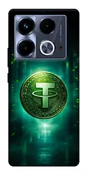 TPU чохол Demsky Usdt для Infinix Note 40 4G