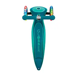 Самокат Globber Primo foldable plus lights, колеса з підсвічуванням, зелений (439-107) - мініатюра 13