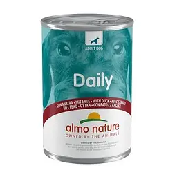 Повнораційний консервований корм Almo Nature (Альмо Натюр) з качкою для дорослих собак усіх порід (400 гр.)