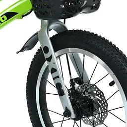 Велосипед дитячий OXIC MB 16OXIC NEON GREEN, колеса 16 дюймів - мініатюра 5