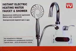 Кран-водонагрівач із душем нижнє під'єднання Instant electric heating water Faucet FT-001 - мініатюра 6