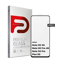 Скло захисне Armorstandart Pro Infinix Note 50 4G / Note 50 Pro 4G / Note 50 Pro Plus 5G Black (ARM84722) - мініатюра 1