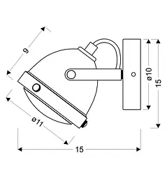 Бра Candellux 91-71064 FRODO - мініатюра 4