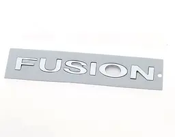 Емблема напис FUSION Хром для Ford на скотчі (Завод)