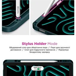 Чохол-книжка ArmorStandart Y-Type PEN для Apple iPad 10th Gen 10.9` (2022)/iPad 11 (2025) Pine Green (ARM77502) [133723] - мініатюра 9