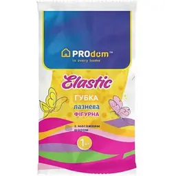 Губка лазнева PRODOM "Elastik" з масажним шаром