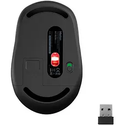 Миша бездротова недорога MeeTion Wireless Mouse 2.4G MT-R570 сіро-біла - мініатюра 4