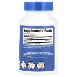 Бичача жовч Nutricost Ox Bile 500 мг 30 капсул - мініатюра 2