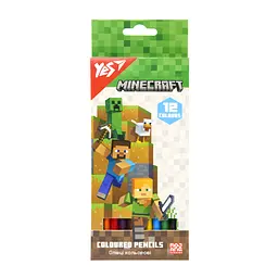 Олівці кольор. 12 кольор. Yes 290760 Minecraft - мініатюра 1