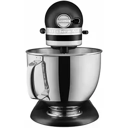 Планетарний міксер KitchenAid Artisan 4.8 л матовий чорний (5KSM125EBM) - мініатюра 2