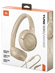 Навушники TUNE 530 Beige (JBLT530BEG) JBL teh0021344 - мініатюра 10