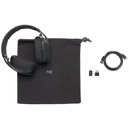 Bluetooth-гарнітура Logitech Zone Vibe Wireless UC Graphite (981-001199) - мініатюра 4