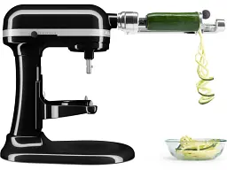 Кухонна машина KitchenAid Heavy Duty 5KSM55SXXEOB з відкидним блоком 5.2 л чорна - мініатюра 7