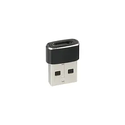Adapter Hoco UA6 USB -> Type-C Black - мініатюра 3