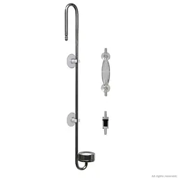 Дифузор CO2 + лічильник + клапан Dupla CO2 Diffusor Set L 35,5см до 250 л (80032) - мініатюра 2