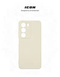 Чехол ArmorStandart ICON для Realme C75 4G Camera cover Wheat (ARM82897) - мініатюра 3