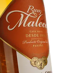 Ром Malecon Carta Oro 3 yo 40% 0.7 л - мініатюра 3