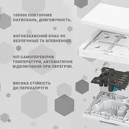 Вимикач 2-клавішний із нульовою лінією Xiaomi Aqara Smart Wall Switch E1 QBKG41LM темно-сірий - мініатюра 4