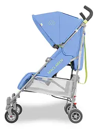 Коляска-тростина Maclaren Quest Marina Limeadea блакитна (WD1G040582) - мініатюра 3