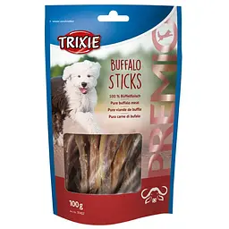 Ласощі для собак Trixie PREMIO Buffalo Sticks 100 г (буйвол) - мініатюра 2