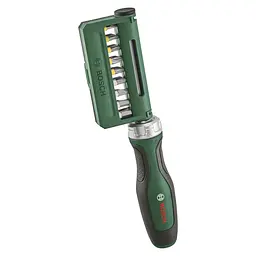 Викрутка з тріскачкою, 18 біт, 225мм, сталь CrV Bosch hoz0014138 - мініатюра 2