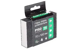 Губка шліфувальна Apro 100 x 70 x 25 мм x P150 пряма - мініатюра 2