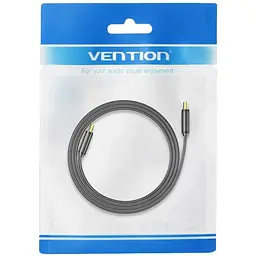Кабель HDMI M-M, 2.0 м, V2.1, 8K 60Гц, плоский з обплетенням, Vention - мініатюра 3