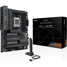 Материнська плата Asus Proart X870E-CREATOR WIFI sAM5 X870E 4xDDR5 M.2 HDMI WiFi BT ATX - мініатюра 9
