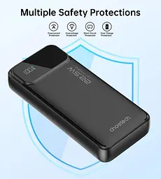 Павербанк Choetech Black 20 000 mAh / 22.5 Вт (B729-ACBK) - мініатюра 6
