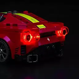 Набір світлодіодних ліхтарів для 76914 Speed Champions Ferrari 812 Competizione - мініатюра 7