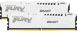 Модуль памяти Kingston Fury DDR5 32GB (2x16) 5200MHz Beast White EXPO (KF552C36BWEK2-32)