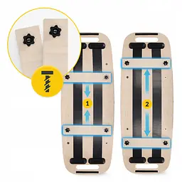 Балансувальна дошка (балансборд) 4FIZJO Balance Board (P-5905973404693) - мініатюра 7
